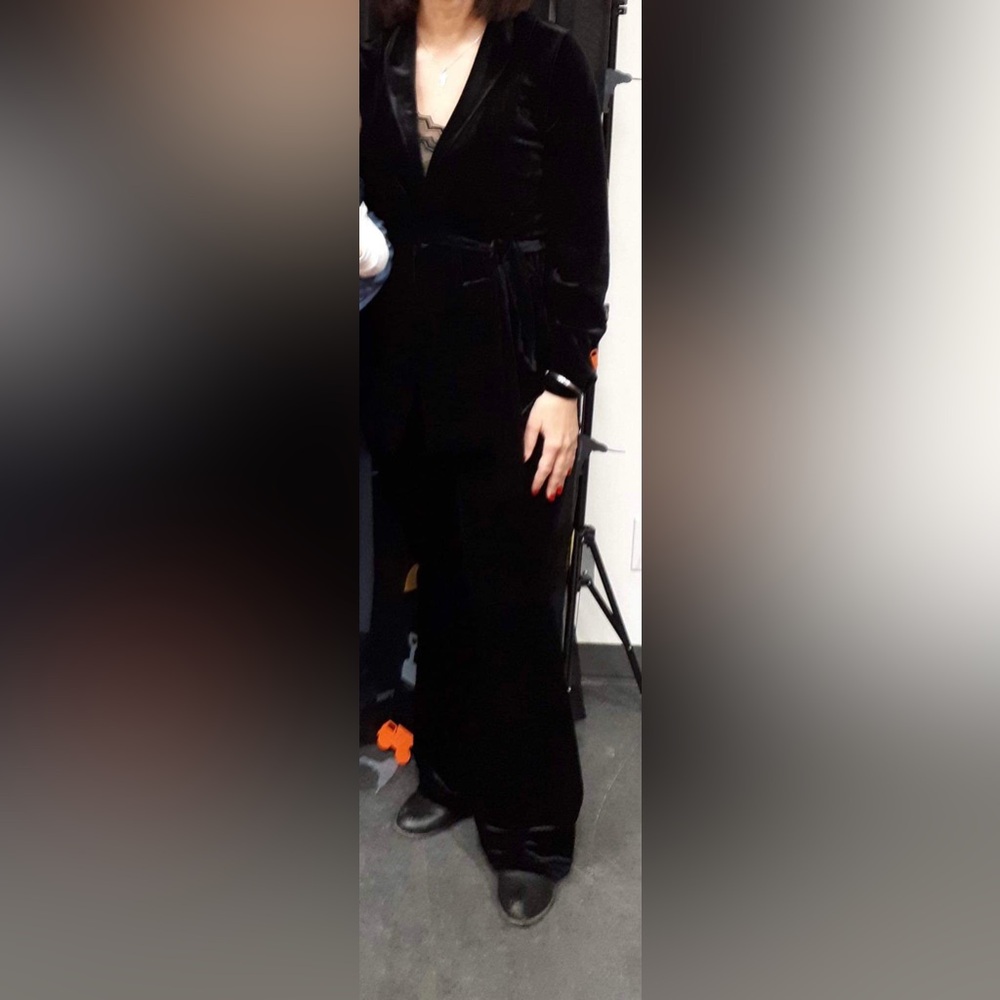 Velvet set : pants and blazer